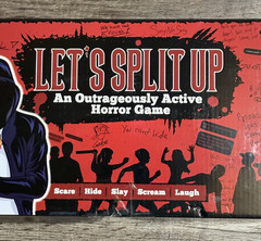 Starlux Let’s Split Up – Outrageous Horror Spoof Party Game – Ages 12+ USED