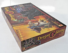 TSR 1400 Dragon Strike Game 1993 Complete Unpunched *READ* VHS Damage