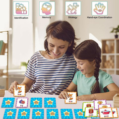 Memory Game, CVC Word Games Kindergarten,Memory Games for Kids Ages 4-8,Matching