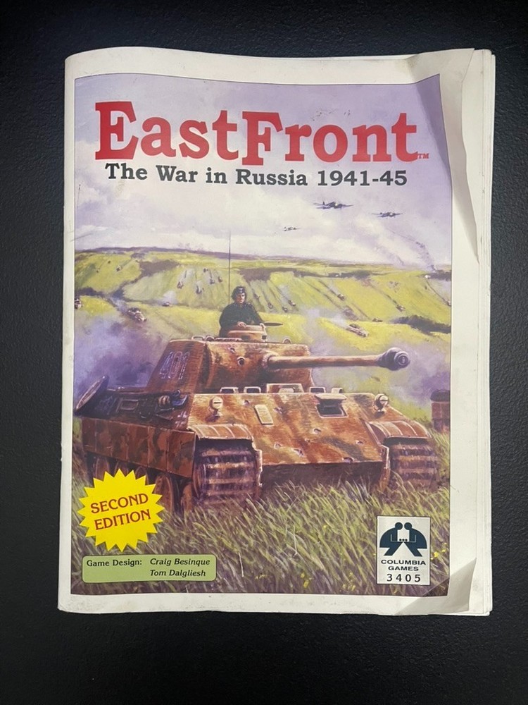 Rulebook for EastFront: The War In Russia, 1941-1945