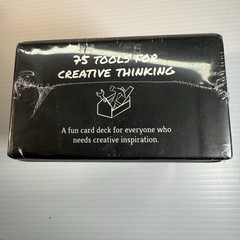 75 Tools for Creative Thinking A Fun Card Deck for Creative Inspiration 2013