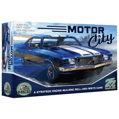 Motor City – Dice-Based Racing Board Game for Family, and Adults (1-5 Players, A