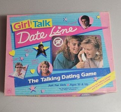 GIRL TALK DATE LINE 1989 BOARD GAME COMPLETE IN ORIGINAL BOX