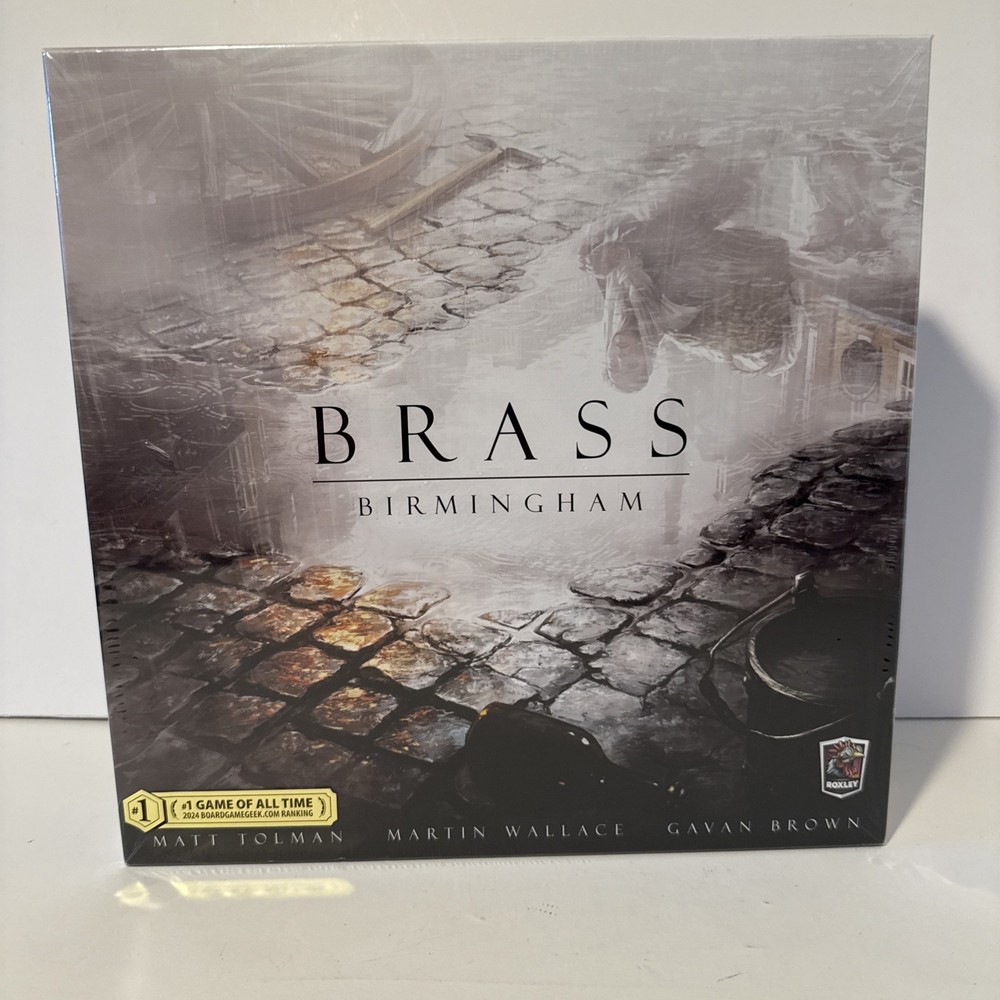 Brass: Birmingham Board Game (Roxley, 2018) Factory Sealed