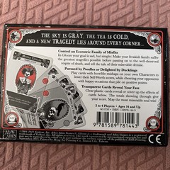 Atlas Games Gloom Card Game Keith Baker, Second 2nd Edition, Transparent