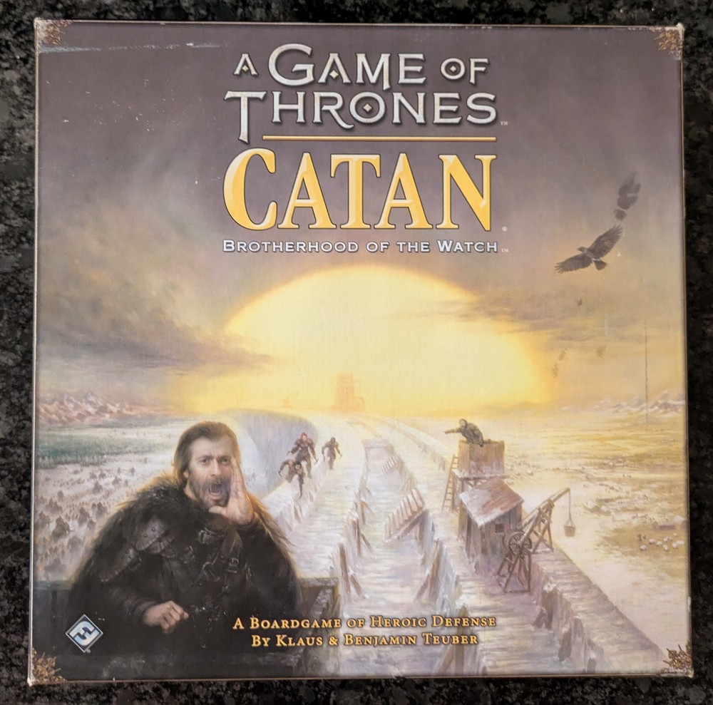 A Game of Thrones Catan:Brotherhood of the Watch Board Game New OpenBox Complete