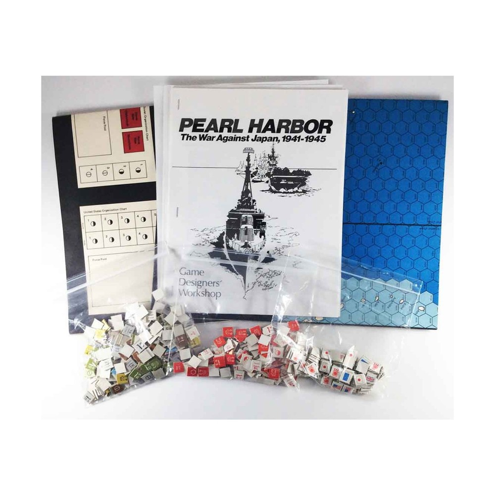 GDW Wargame Pearl Harbor (1st Ed) Bag VG+