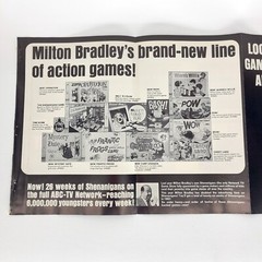 1965 Milton Bradley Vintage Toy Ad Board Games Candy Lane Operation Mystery Date