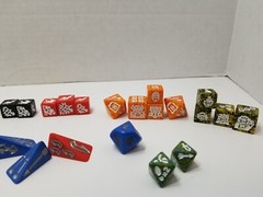 TSR Dragon Dice 36 Count Lot Adventure Fantasy Role Play Monster Rare Uncommon