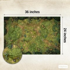 Ultimate DND Battle Set: 3 Double-Sided Mats & 6 Terrains – Waterproof & Compact