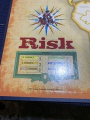 Risk Board Game The Game of Global Domination 2003 Hasbro Complete