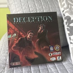 Deception Murder in Hong Kong New Mint + Sealed Board Game Grey Fox Games NEW