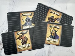 HeroQuest Character Dashboard 4 Pack Player Card Organizer Set