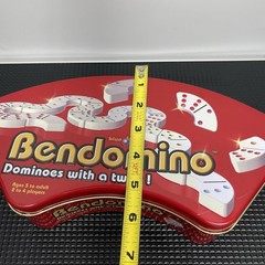 Bendomino Blue Orange Games Dominoes With A Twist Family Board Game Complete