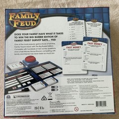 NEW SEALED Family Feud The Big Buzzer Edition Board Game Electronic Buzzer