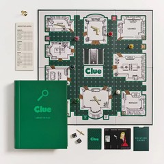 Library of Play : CLUE – 2025 Bookshelf Book Board Game *Rare* *BRAND NEW*