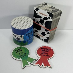 Long Cow Udderly Ridiculous Card Games GameWright Board Milk Carton NO MANUAL