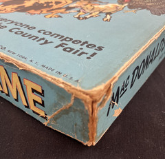 MacDonald’s Farm Board Game Animals Vtg 1948 County Fair Selchow – 100% complete