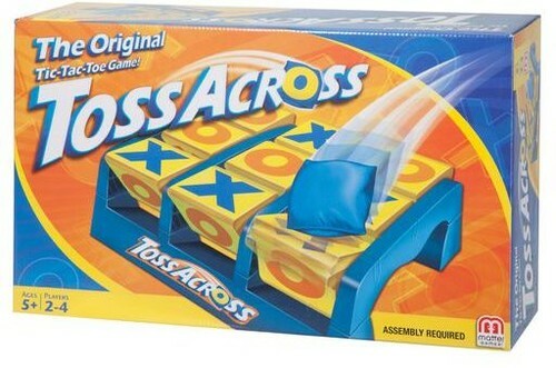Mattel Games – Toss Across Game: The Original Tic-Tac-Toe Game [New ] Table To