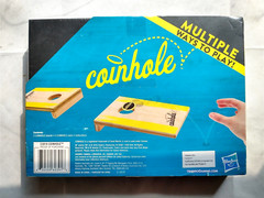 Cornhole the Tabletop Coin-Bouncing Game