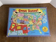 Great States Board Game International Playthings 1999 Geography Homeschool