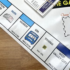 Vintage Salt Lake City Board Game of Monogamy LDS Mormon 1992 Monopoly Church