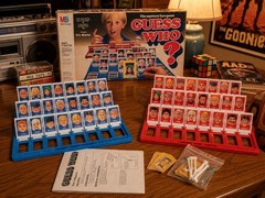 1987 Milton Bradley Guess Who? Face Game, Complete Box & Instrucs, Vintage Game