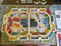 Vintage Electronic MALL MADNESS Board Game 1996 Milton Bradley, For Parts/Repair