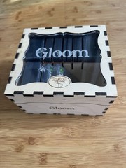GLOOM The Card Game with deluxe Broken token box and Four expansions!