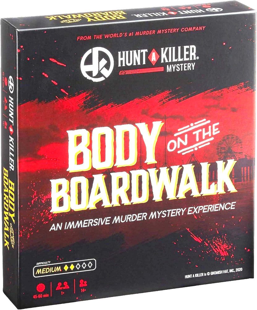 Hunt A Killer – Body on the Boardwalk, Interactive Unsolved Mysteries Board Game