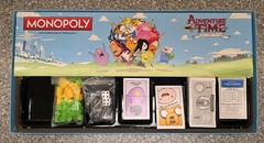 Monopoly Adventure Time Collector’s Edition 2013 Hasbro Complete