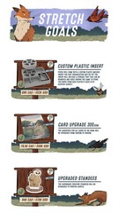 NEW! PERCH Board Game KICKSTARTER w/KS Goodies, Acrylic Upgrades INSIDE UP GAMES