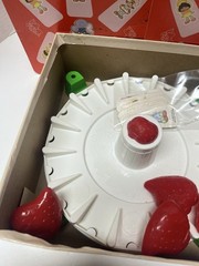 1981 Parker Brothers Strawberry Shortcake Berry-Go-Round Carousel Incomplete