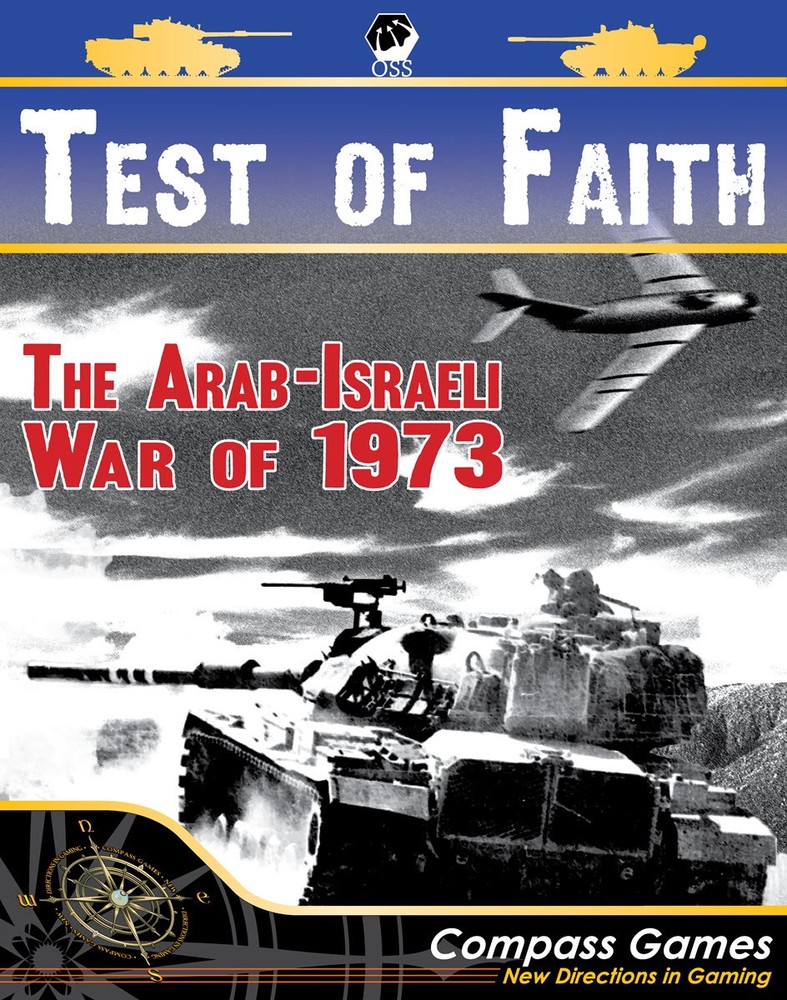 Compass Games Test of Faith: Arab-Israeli War of 1973 CPA 1139
