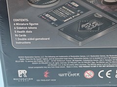 Restoration Games Unmatched The Witcher Realms Fall Board Game Set – New Sealed