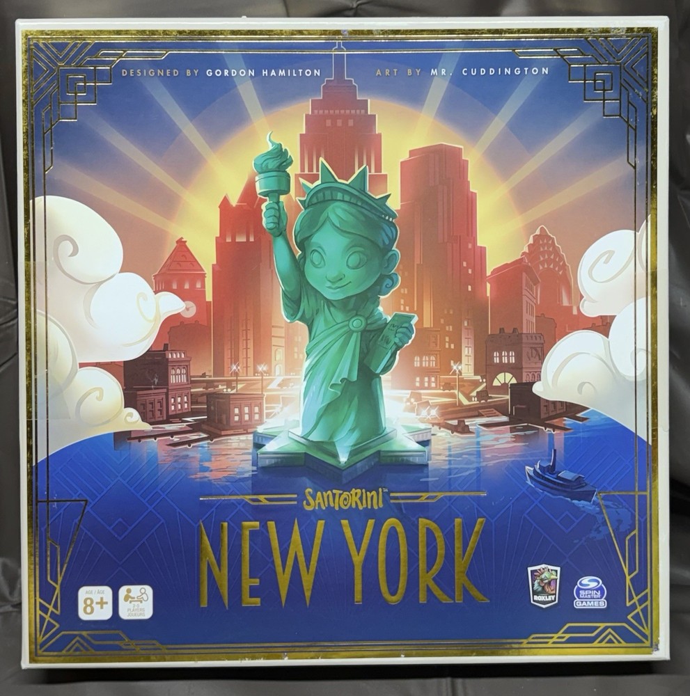 Santorini New York Board Game City Building Game