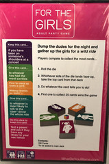 For The Girls, Adult Party Game, First Expansion, New and Sealed Perfect Gift
