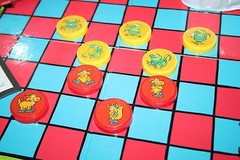 Val Chadwick Bagley’s Book of Mormon Checkers & Tic Tac Toe 2 in 1 Game Set-2008