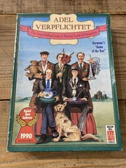Adel Verpflichtet Board Game Complete 1991 Avalon Hill Complete
