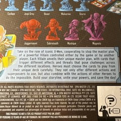 Marvel United “ X-MEN “ Board Game, 1-5 Players, Ages 14 + New/Sealed Free Ship!