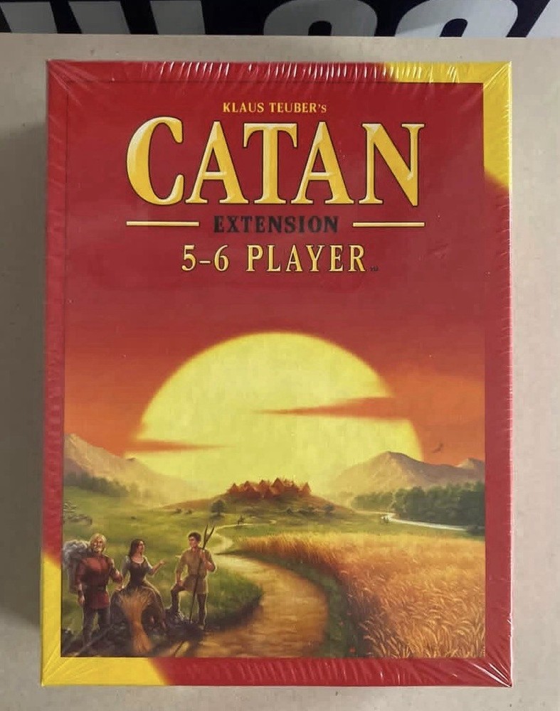 Settlers of Catan – 5-6 Player Extension – NEW – SEALED
