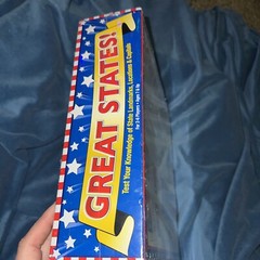 THE GREAT STATES ! BOARD GAME by International Playthings 2004 Sealed In Box