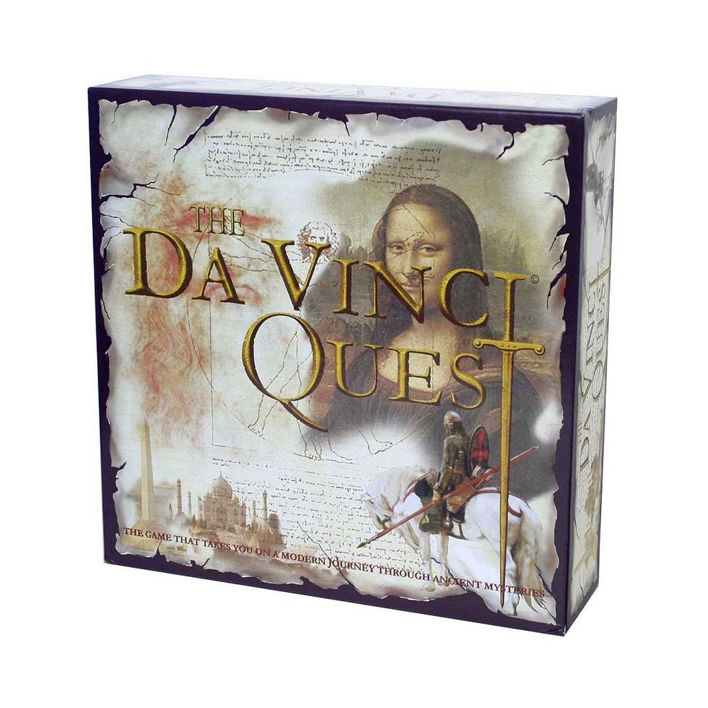 Movie Company Da Vinci Quest Board Game for 2-4 Players, Ages 12 and Up