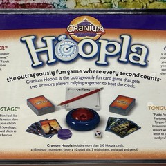 Hoopla Fun Card Game Cranium 2004 Edition Every Second Counts Adults Teen NEW!