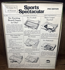 Vintage 1977 Sports Spectacular Board Game Six Sport Games in One! Complete