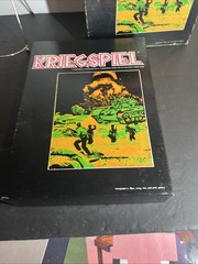 Complete! KRIEGSPIEL – Vintage 1970 Avalon Hill~BOOKCASE BOARD GAME 100%