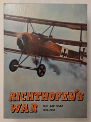 Richthofen’s War Avalon Hill Bookcase Game ~1972 Unpunched