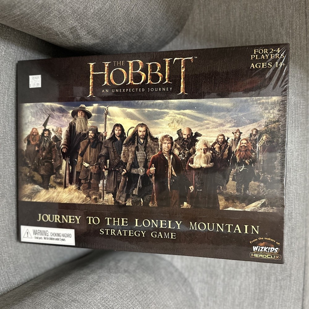 The Hobbit an Unexpected Journey To The Lonely Mountain Board Game SEALED