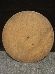 Wooden Solitaire Circular Game Board Strategy Board Game – BOARD ONLY