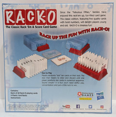RACK-O The Classic Rack ‘Em & Score Card Game Ages 8+ Family Fun 2-4 Players NEW